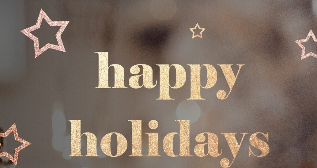 happy holidays graphic